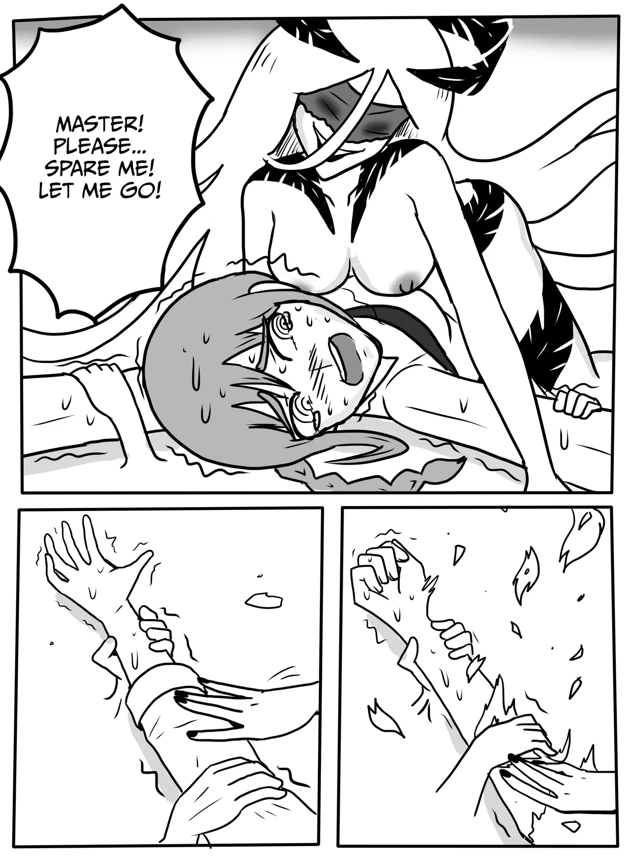 溃败于痒的支配 | Control's Defeat by Tickles page 8 full