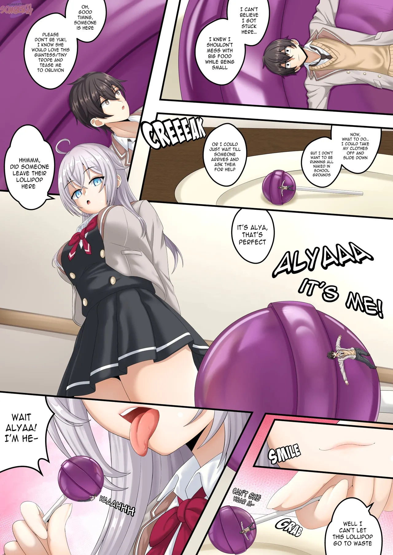 Alya's Little Treat page 1 full