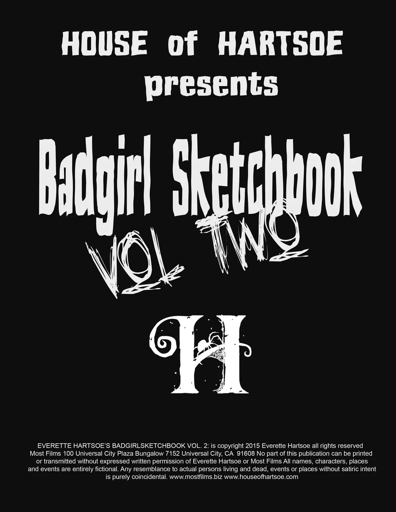 Bad Girl Sketchbook Vol. 02 page 2 full