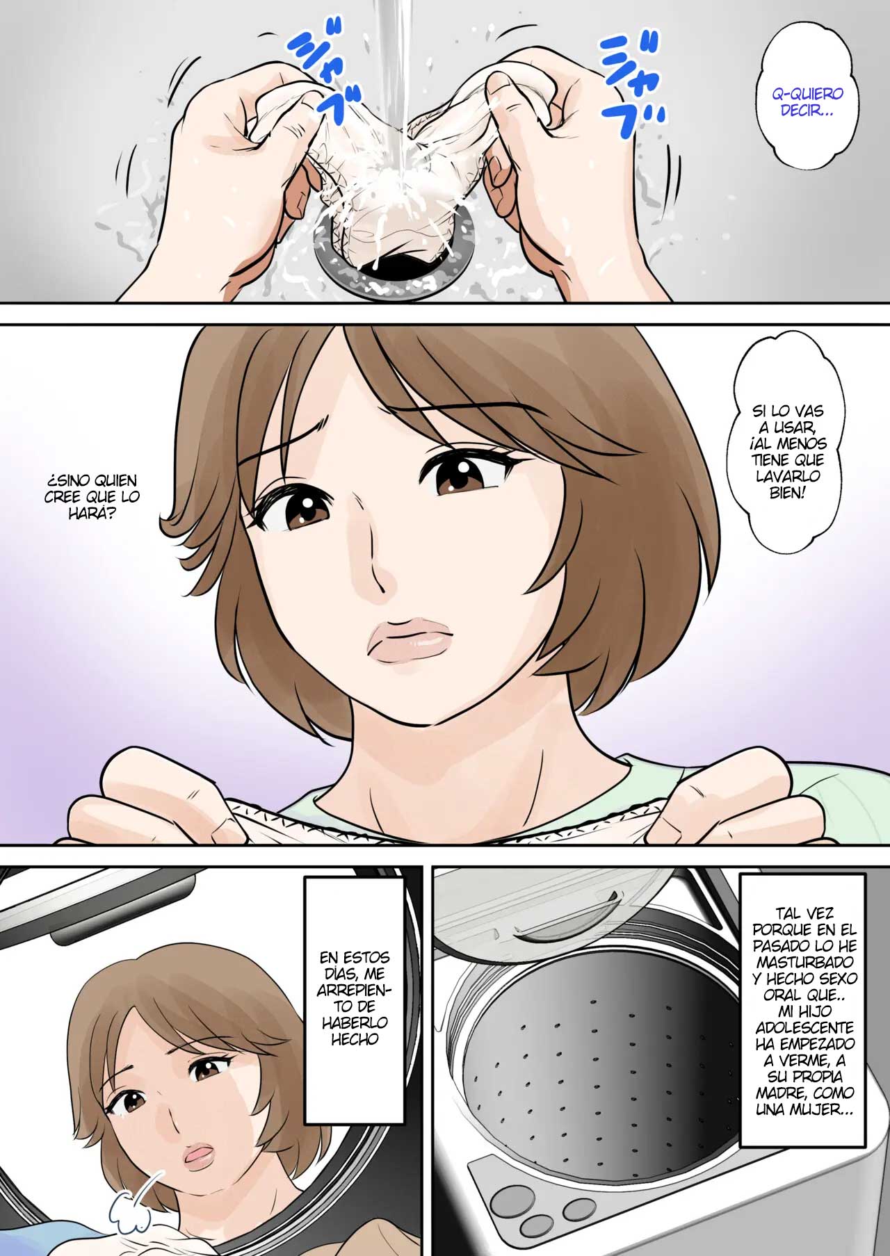 Madre e hijo viviendo juntos ~Capítulo 3: Rebelión~ page 5 full