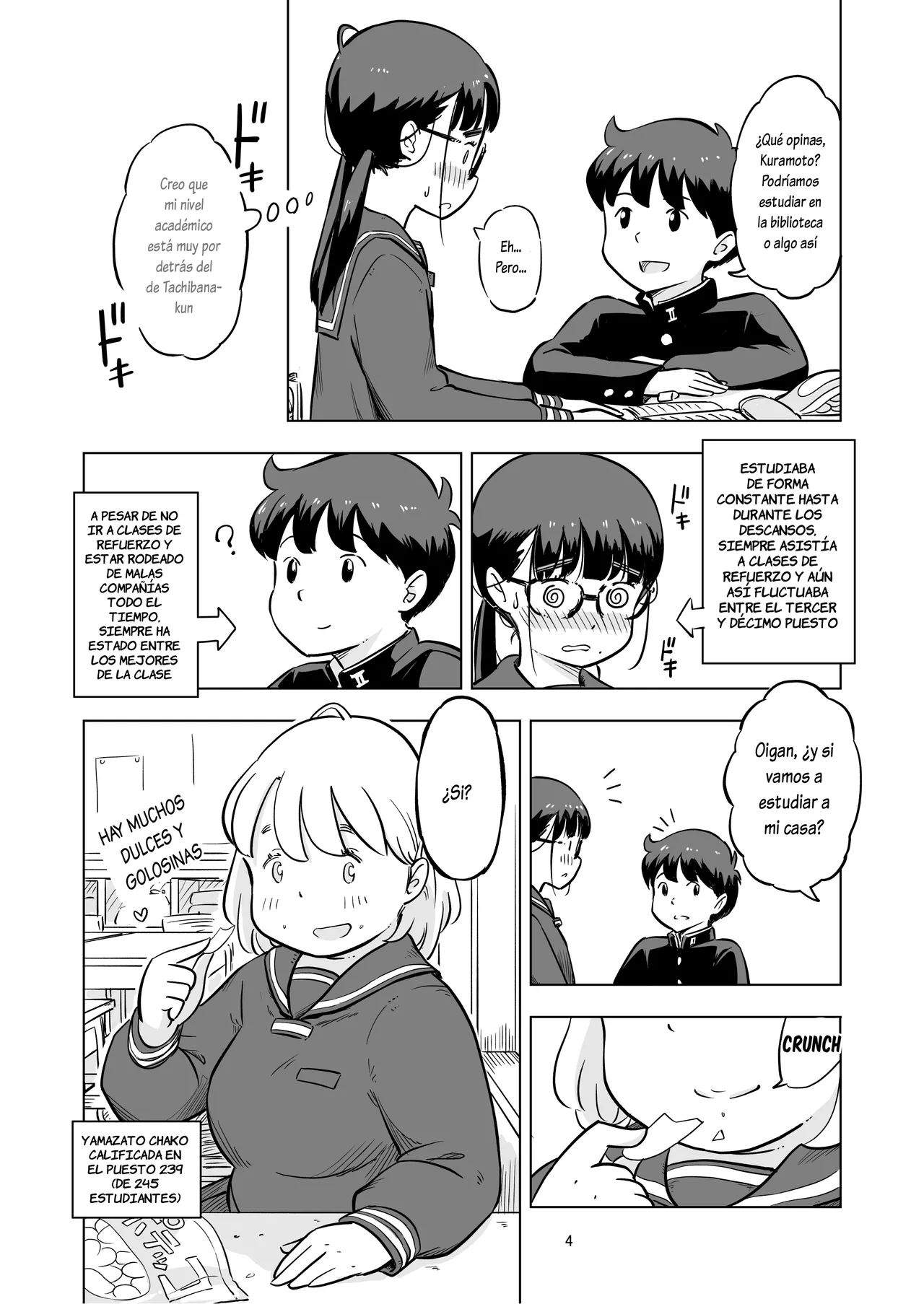 Benkyoukai no Hazudatta no ni... page 4 full