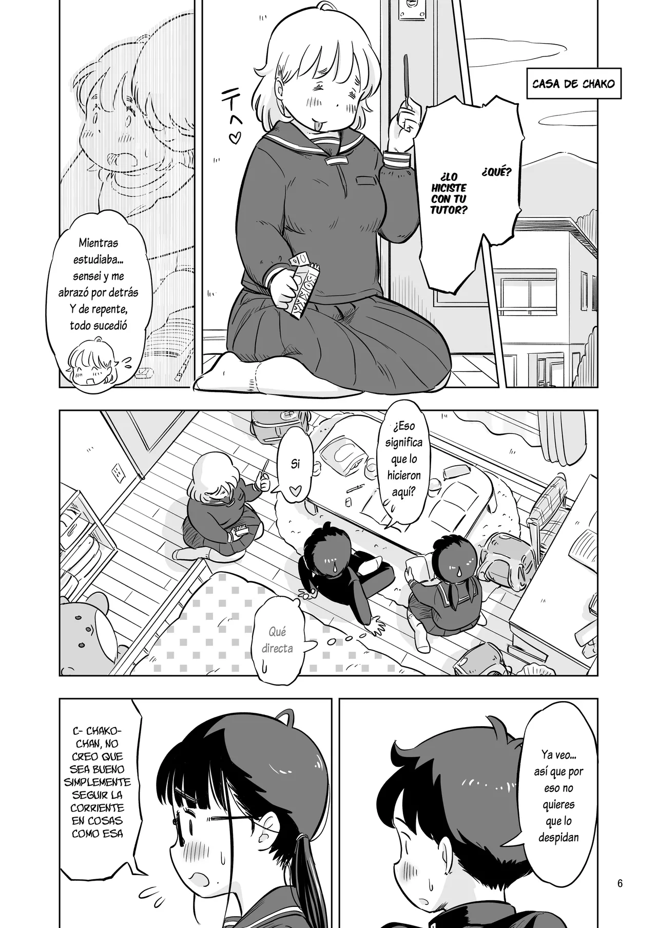Benkyoukai no Hazudatta no ni... page 6 full