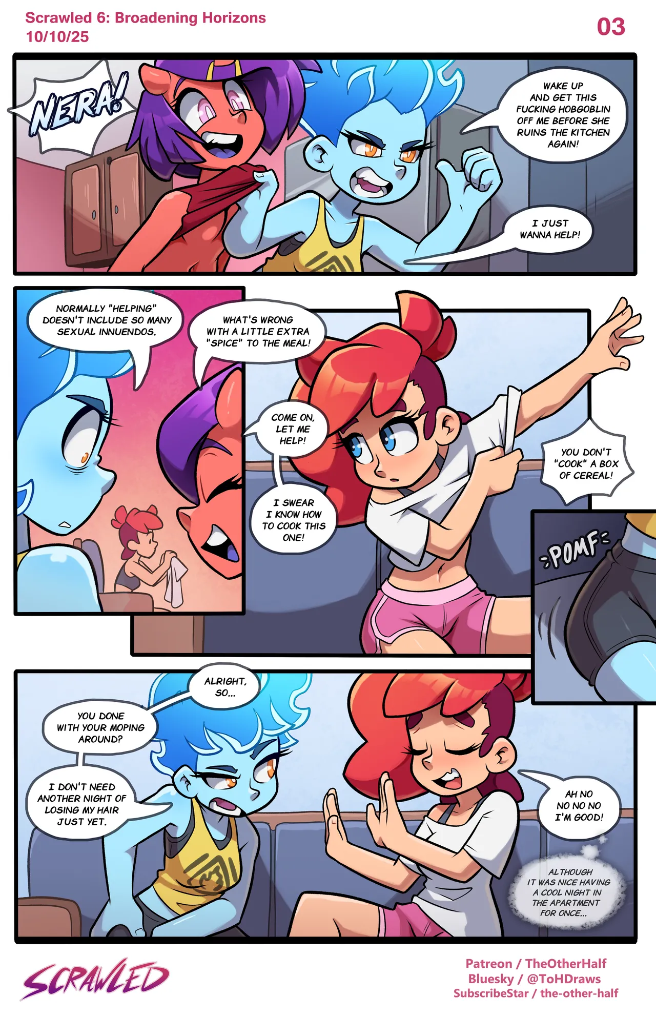 Scrawled 6: Broadening Horizons page 4 full