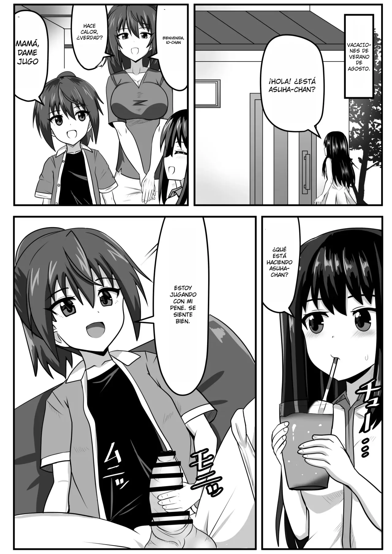 Seitsuu Futanari-chan wa Mama de Doutei o Soushitsu suru｜La Experta Recomienda que Futanari-chan Pierda la Virginidad con su Madre page 3 full