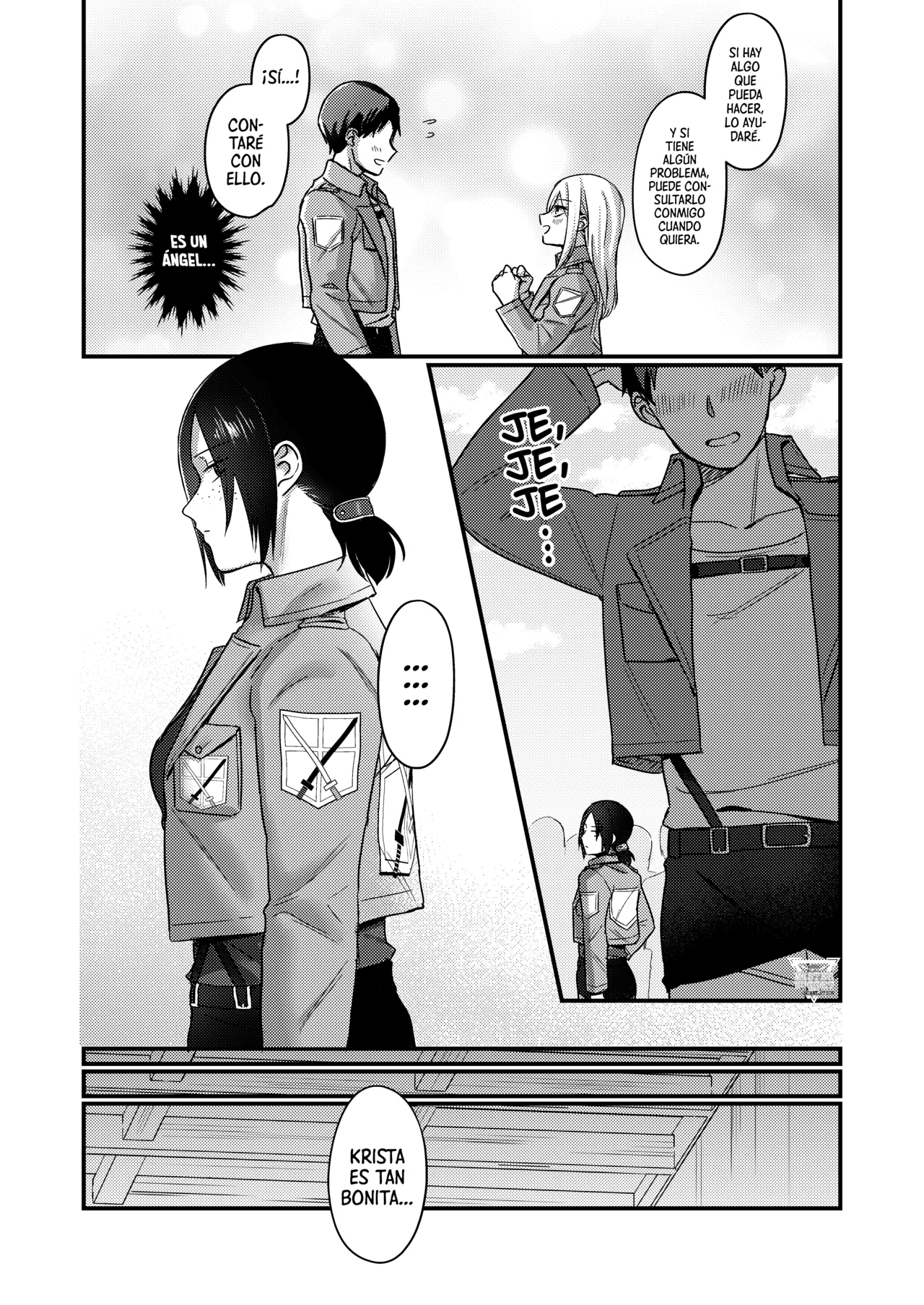 Ymir Suki da Kekkon shite Kure | Te Amo, Ymir. Cásate conmigo. page 4 full