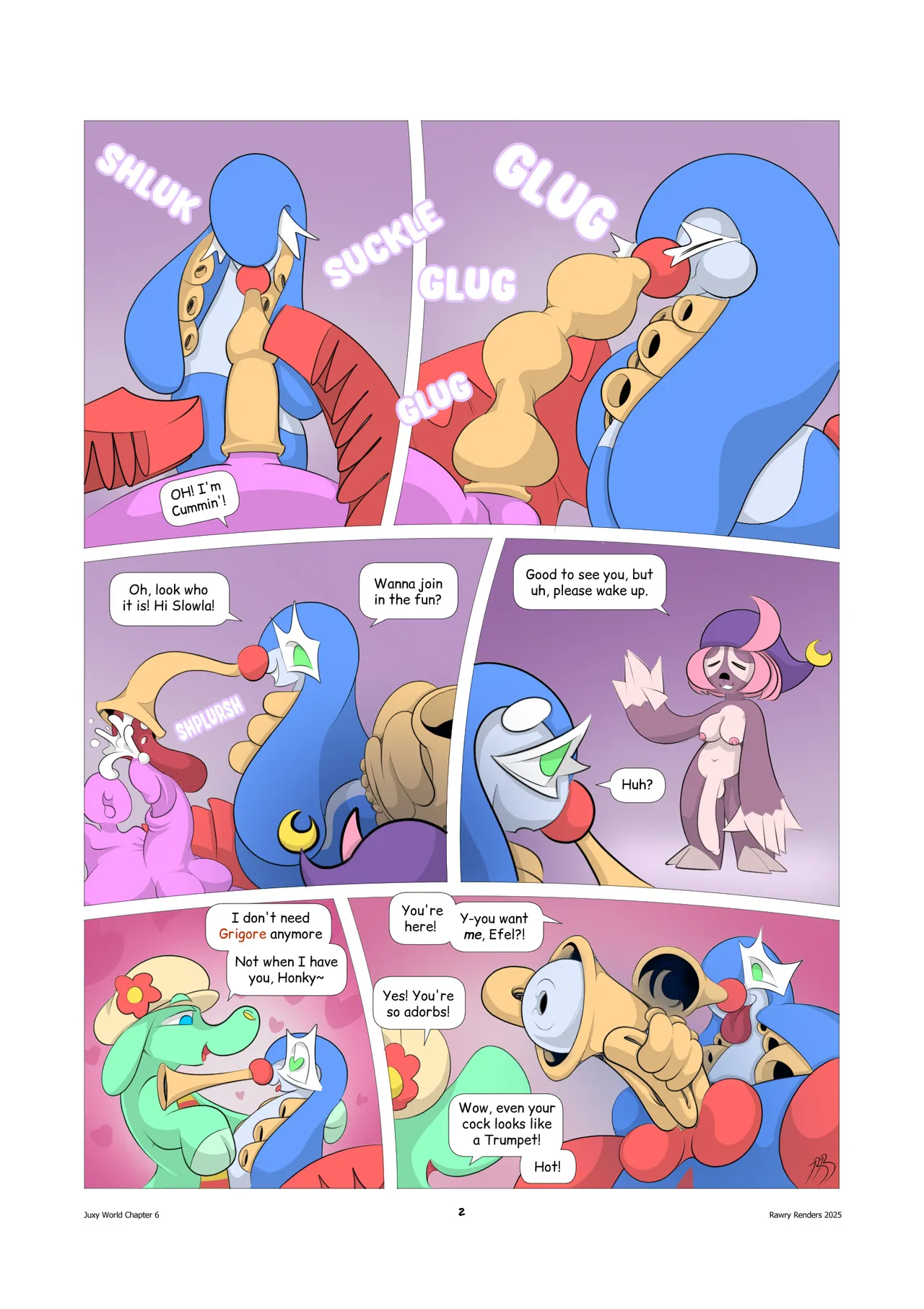 Juxy World: Chapter 6 - The Road Less Traveled page 2 full