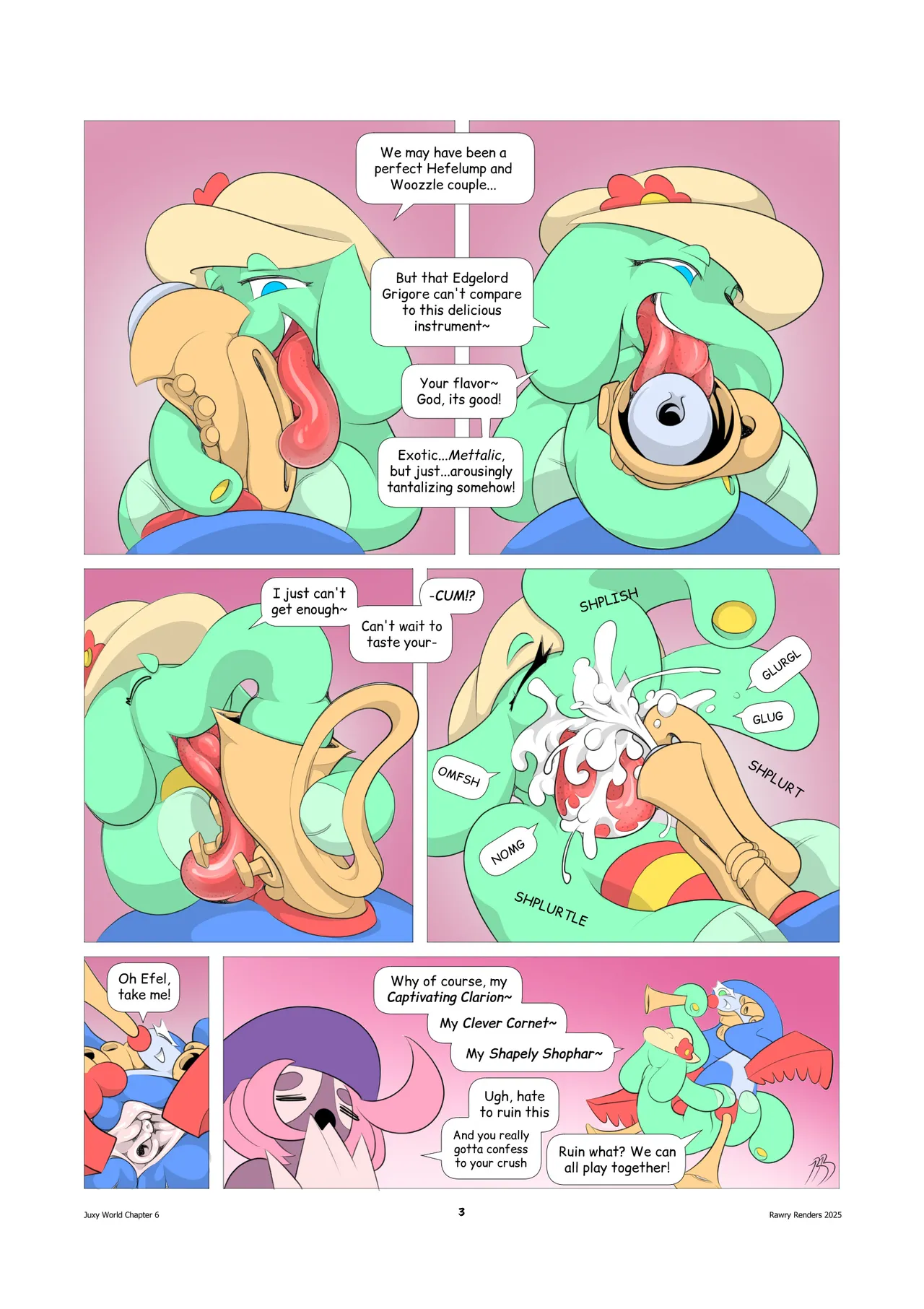 Juxy World: Chapter 6 - The Road Less Traveled page 3 full