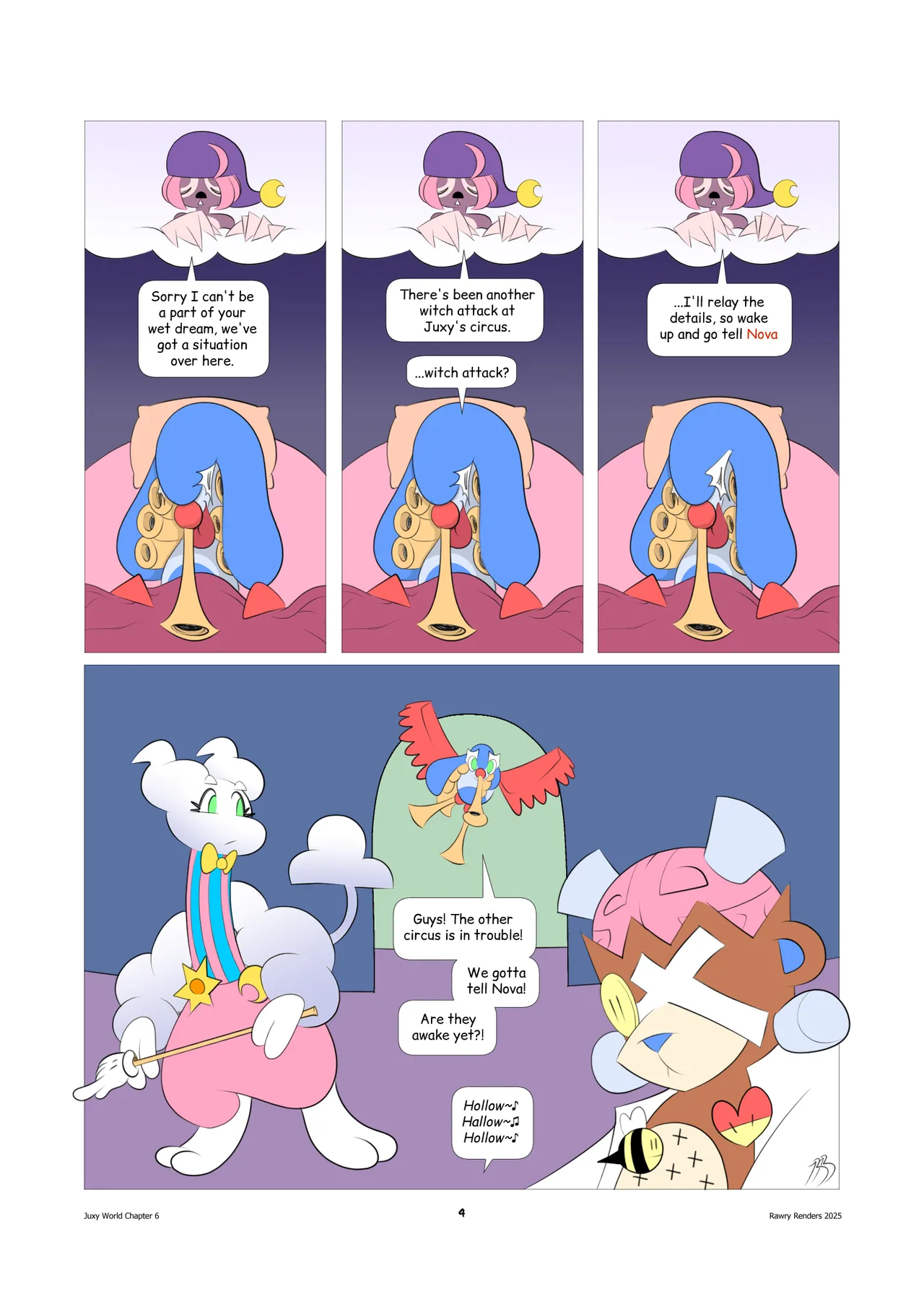 Juxy World: Chapter 6 - The Road Less Traveled page 4 full