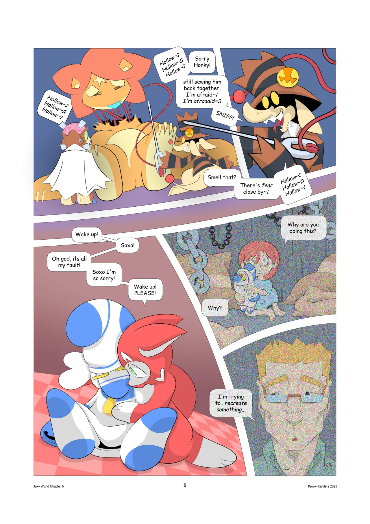 Juxy World: Chapter 6 - The Road Less Traveled page 5 full