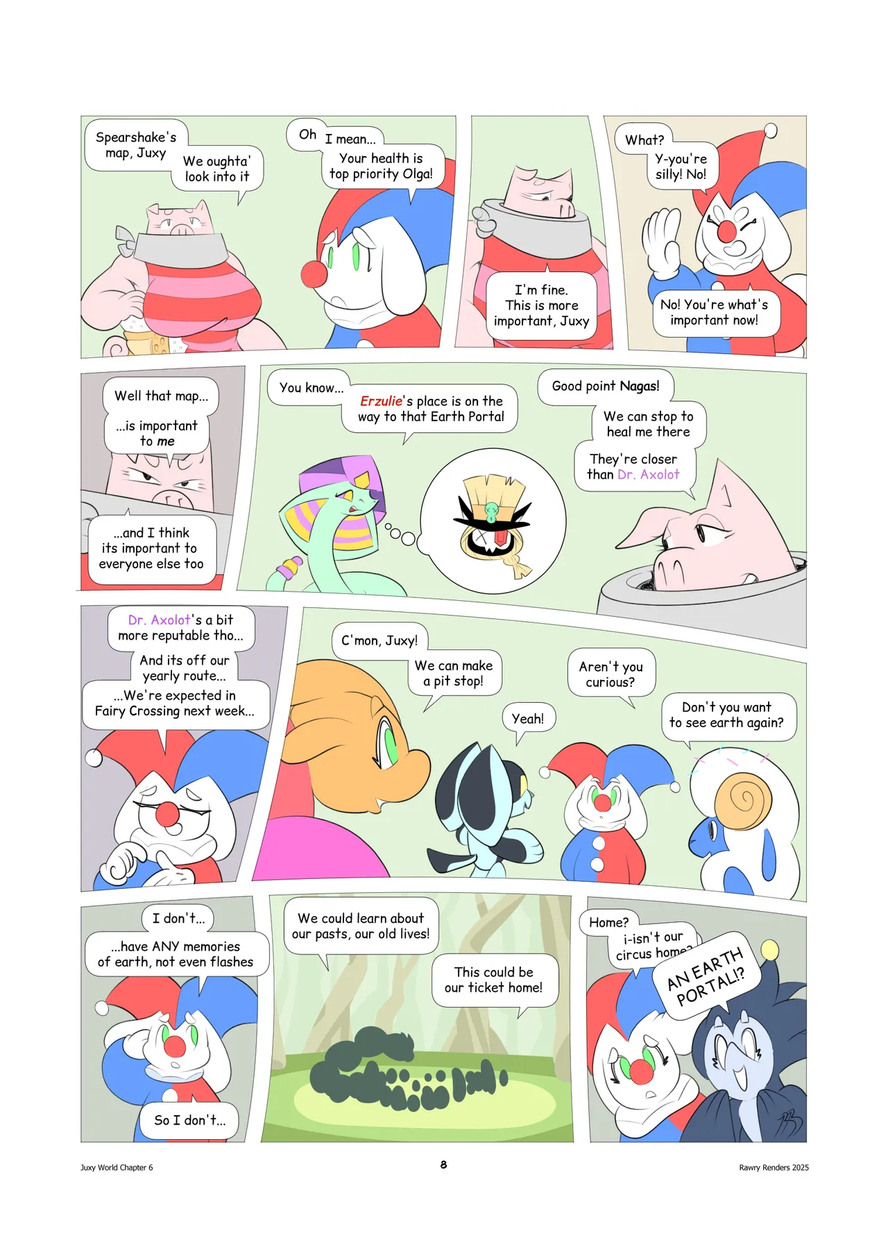 Juxy World: Chapter 6 - The Road Less Traveled page 7 full