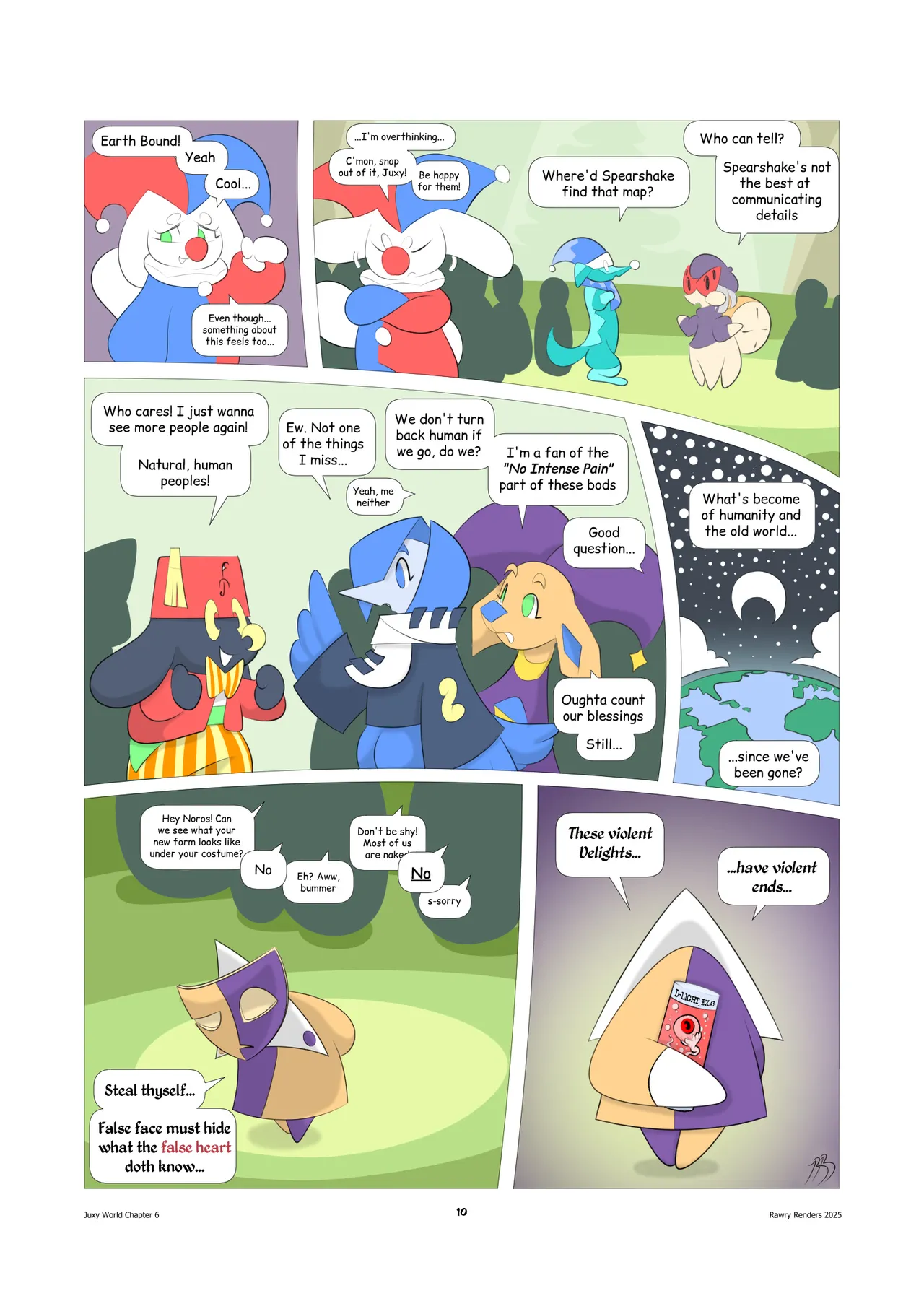 Juxy World: Chapter 6 - The Road Less Traveled page 9 full