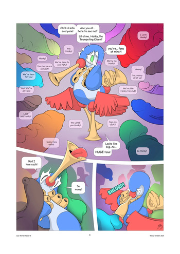Juxy World: Chapter 6 - The Road Less Traveled cover