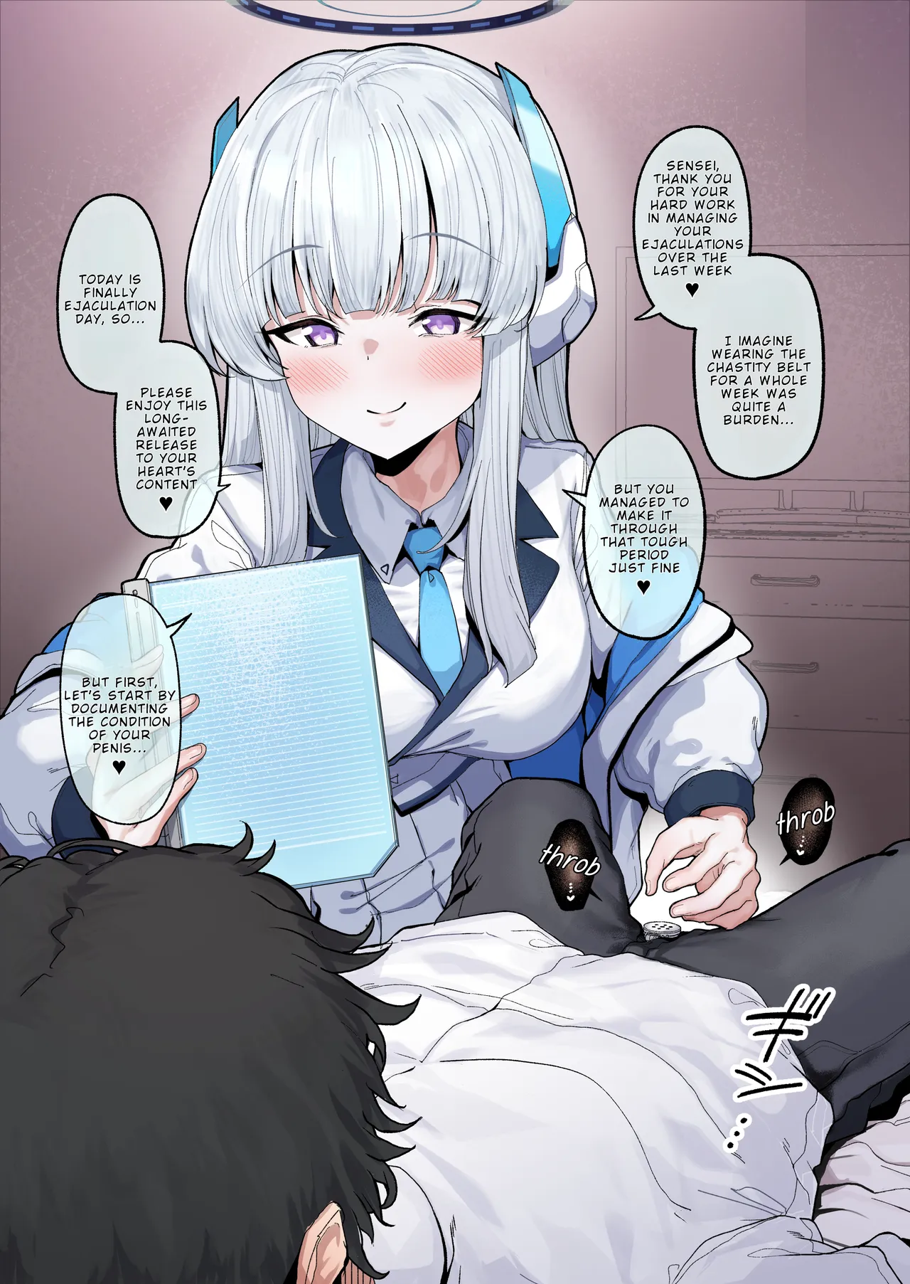 Yuuka Hayase - POV Style Footage While Ushio Controls His Ejaculation With a Handjob page 2 full