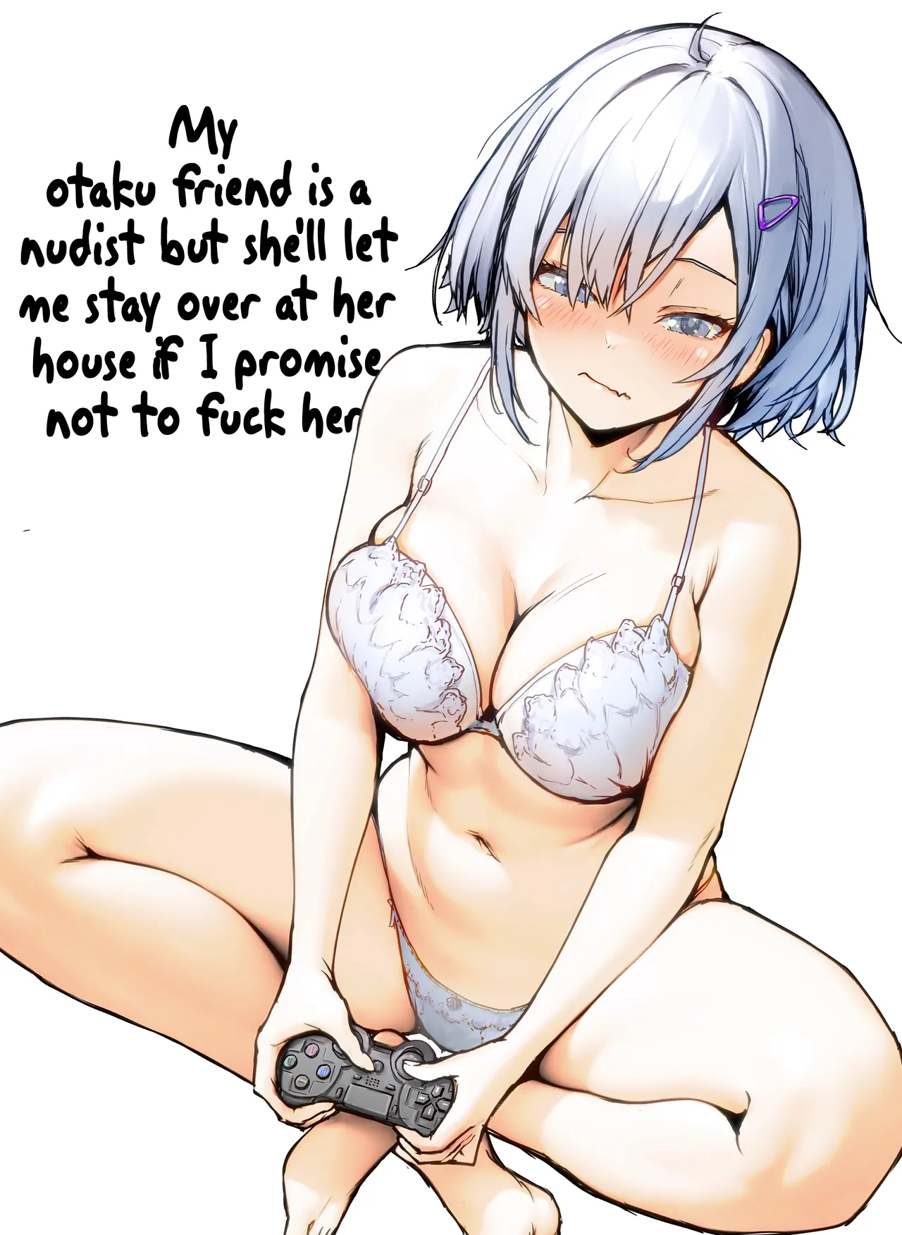 Otatomo ga Razoku Datte Kedo Osouwanai Yakusoku de Tomatta Kekka | My Otaku Friend is a Nudist But She'll Let Me Stay Over At Her House If I Promise Not to Fuck Her page 2 full
