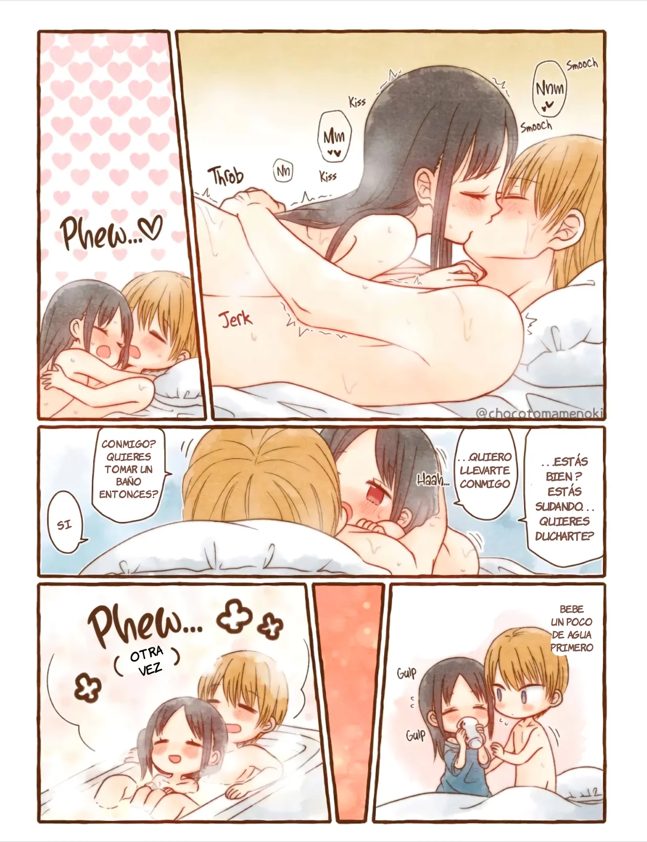 Shirokagu-chan en la Bañera page 2 full