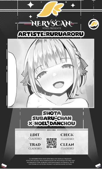 Shota Subaru-chan x Noel Danchou no Oneshota Paizuri Ecchi Manga cover