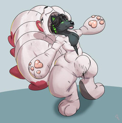 Pink Plushsuit Kitsune Yuki