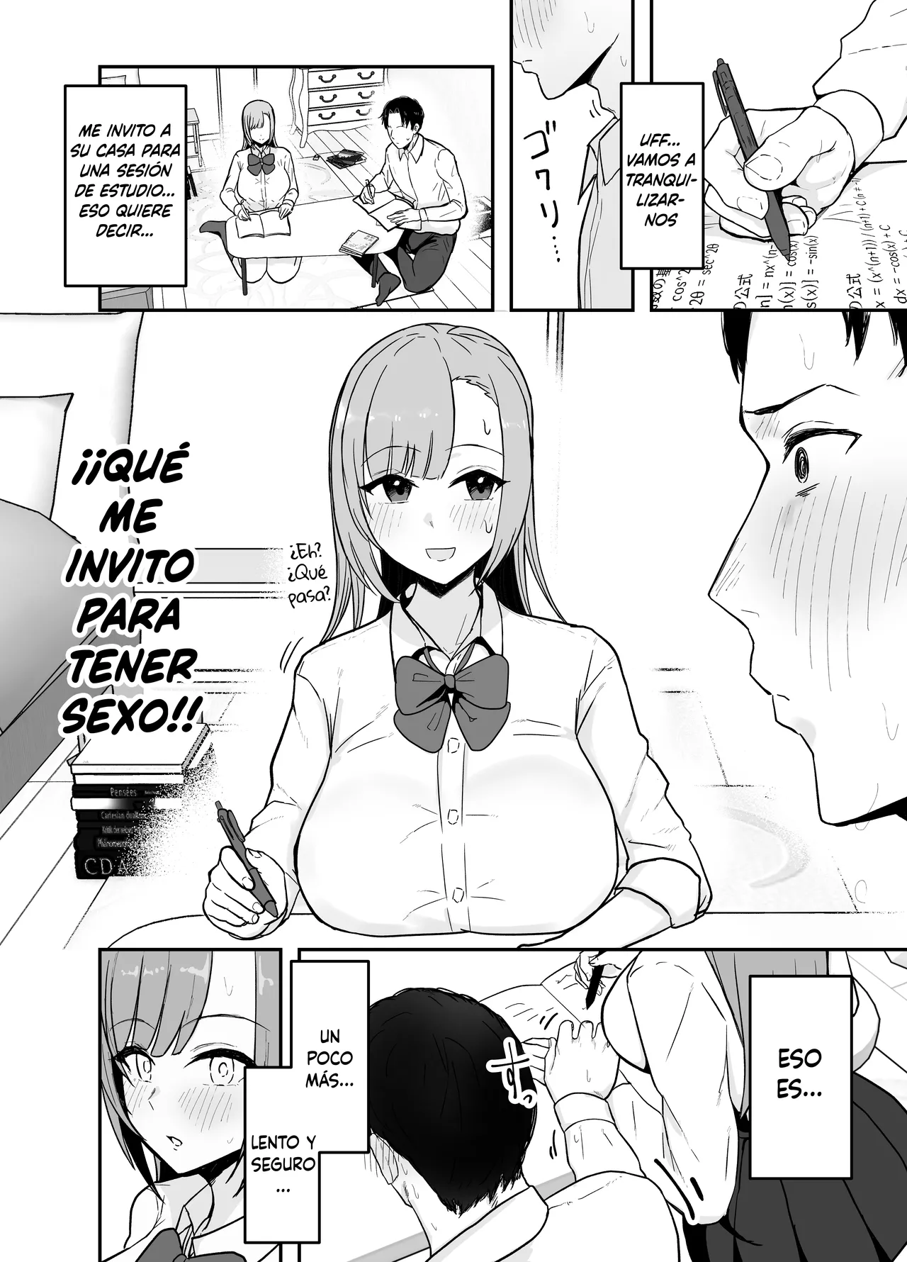 Nuitekureru Kanojo no Bakunyu Nee-chan｜La Hermana Tetona de mi Novia me Ayuda a Correrme page 5 full