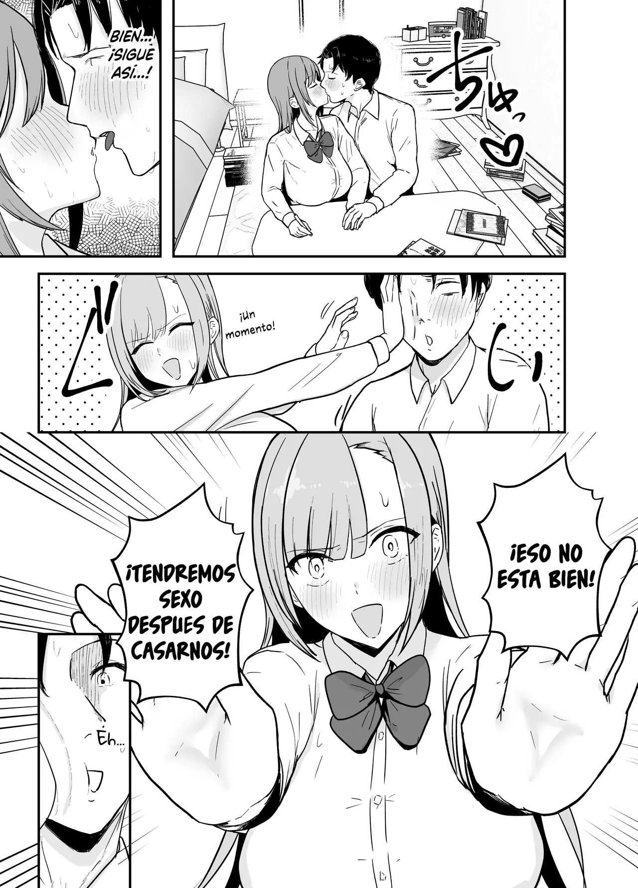 Nuitekureru Kanojo no Bakunyu Nee-chan｜La Hermana Tetona de mi Novia me Ayuda a Correrme page 6 full