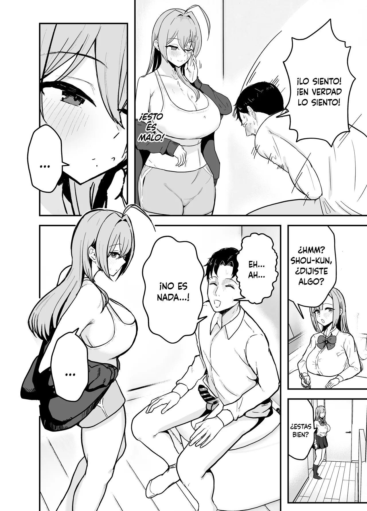 Nuitekureru Kanojo no Bakunyu Nee-chan｜La Hermana Tetona de mi Novia me Ayuda a Correrme page 9 full