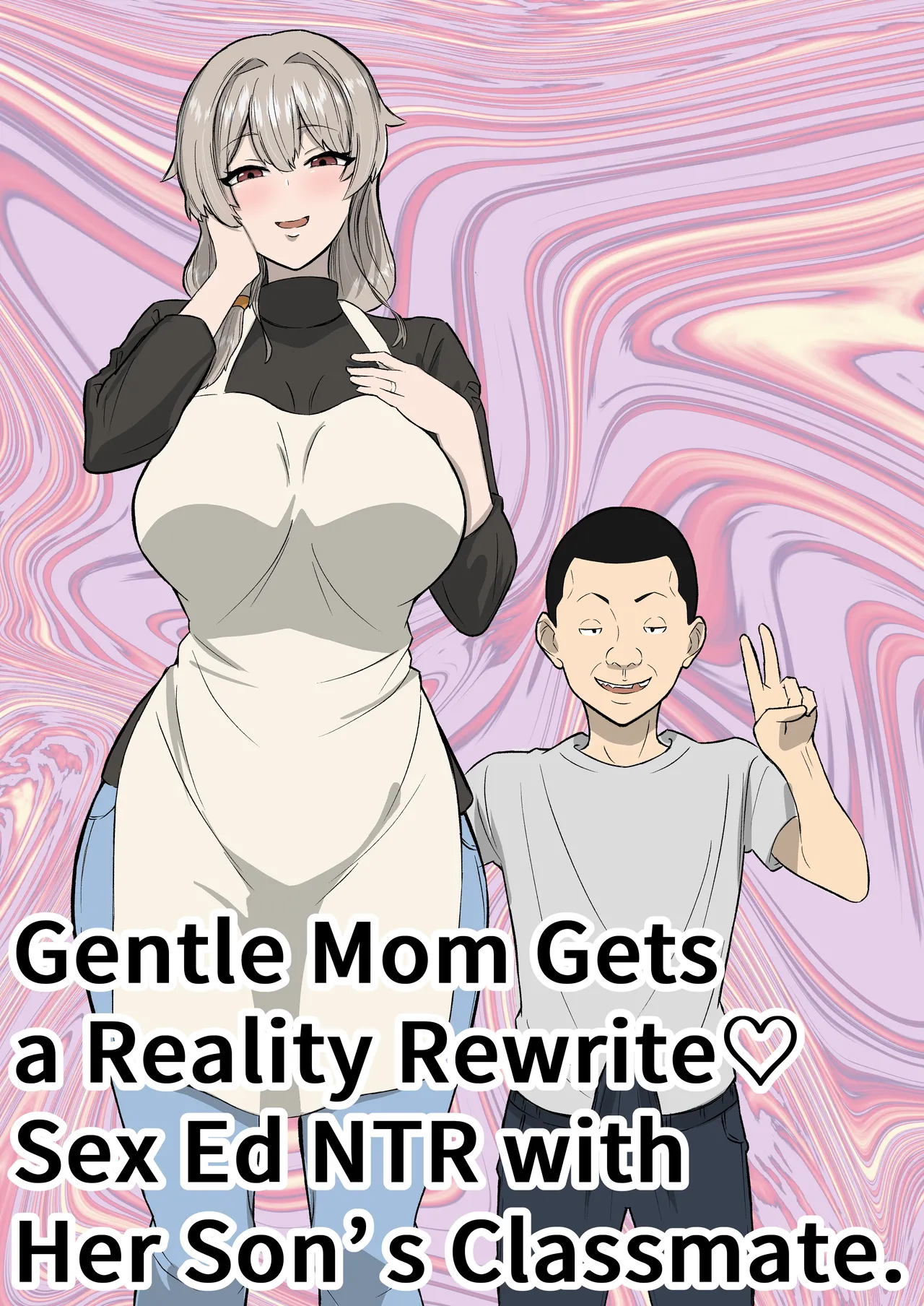 Ottori mama o jōshiki kaihen musuko no dōkyūsei to netorare seikyōiku | Gentle Mom Gets a Reality Rewrite（はーと）Sex Ed NTR with Her Son’s Classmate page 1 full