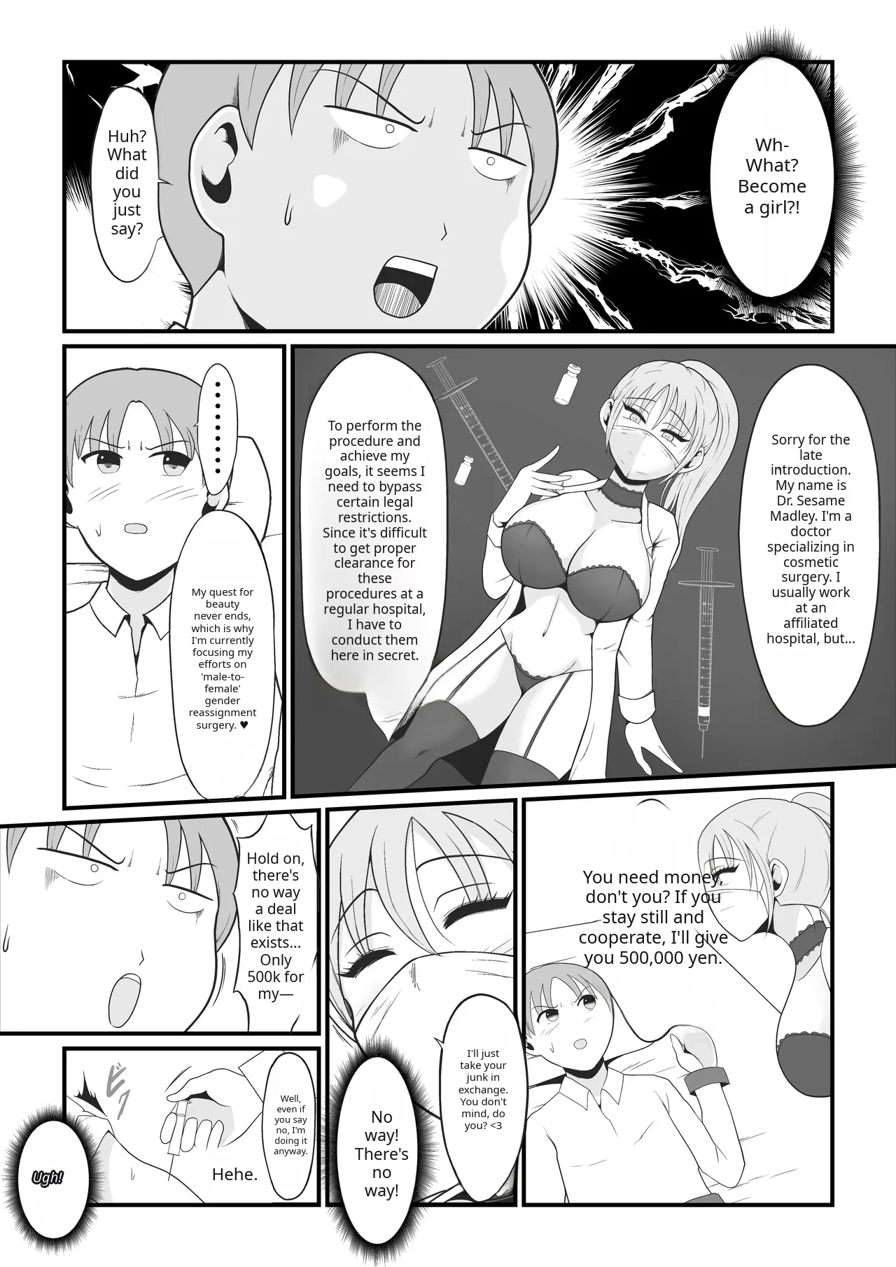 The Day "Ore" Became "Atashi" ~A Super-Realistic VR Feminization Naughty Vicarious Experience~ page 4 full