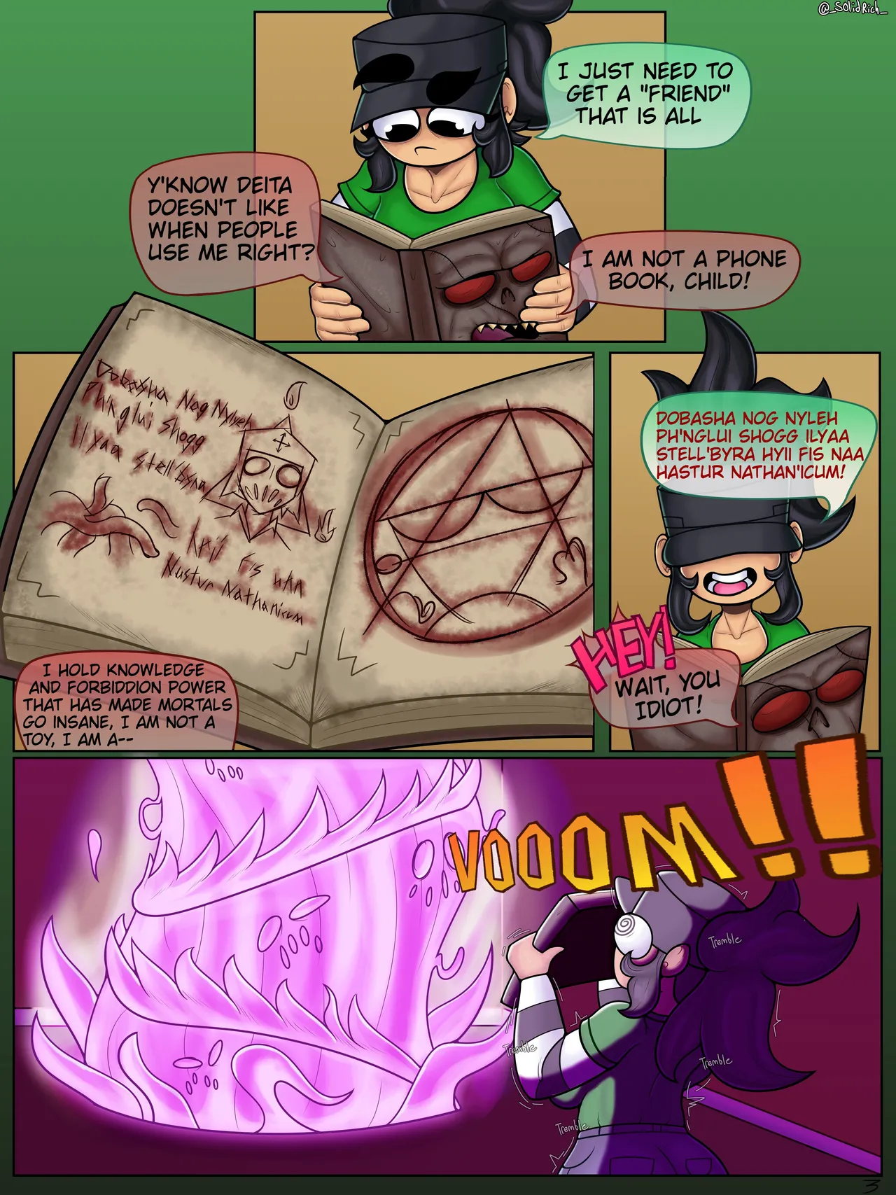 Eldritch Relations 1 &amp; 2 + Richelle page 4 full