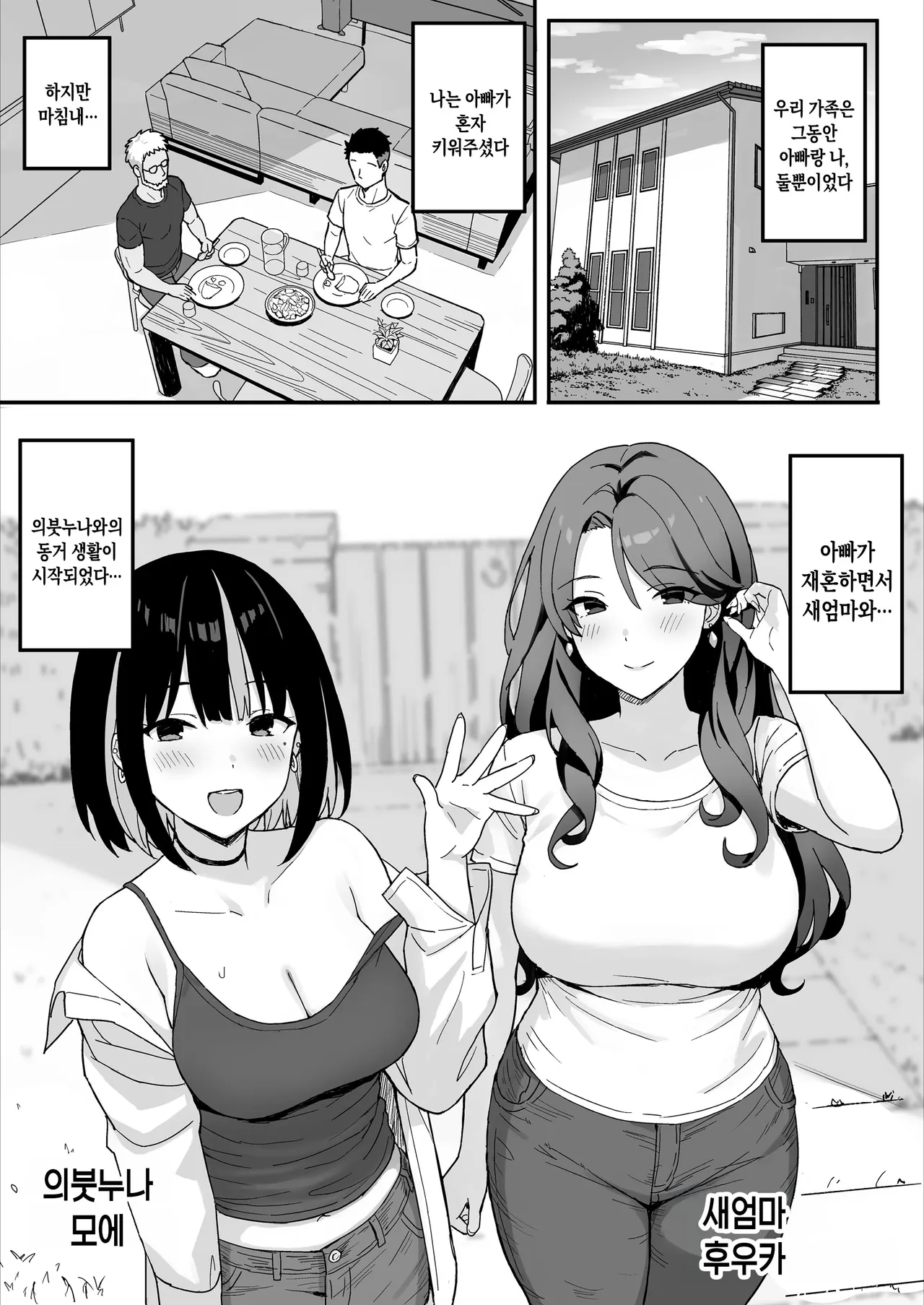 Ane Mama ~ Atarashii Onee-chan to Mama wa Ore no Sex Friend ni Narimashita. ~ | 아네마마 ~새로 가족이 된 누나와 엄마는 나의 섹파가 되었습니다~ page 3 full