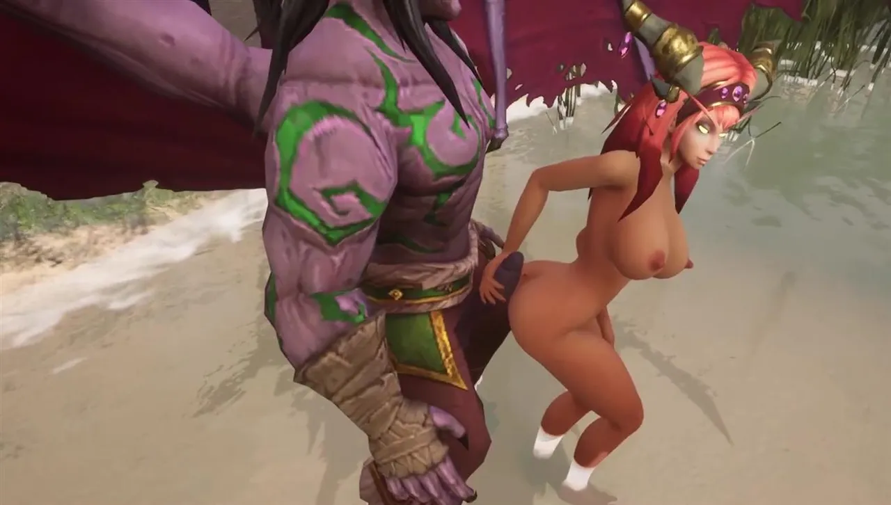 Illidan Stormrage Fucking A Redhead Elf page 8 full