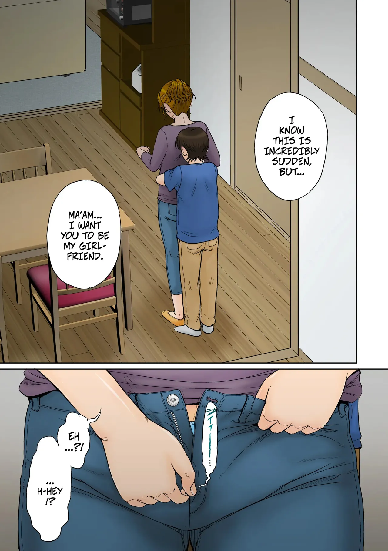 A Certian MILF Loving Man's Love Affair File 01 -- Toaru Jukujo Zuki Danshi no Love Hame Koukanroku File 01 page 8 full