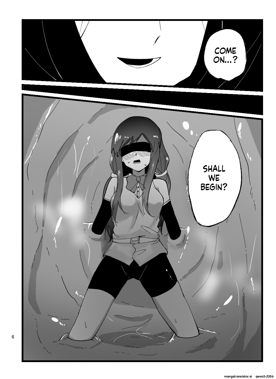 A book in which the magical girl Chie-chan falls instantly with tentacles page 6 full