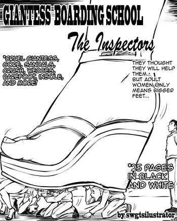 Giantess Boarding School 3 - The Inspectors cover