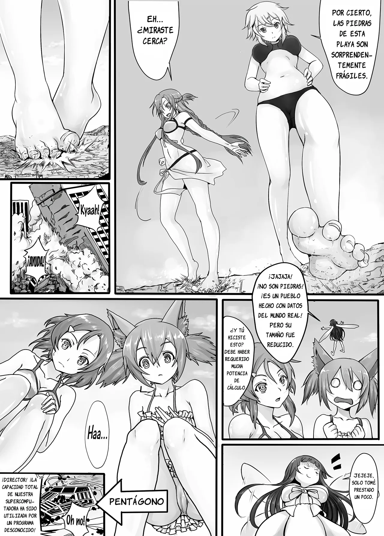Bug Art Online 2.0 page 10 full