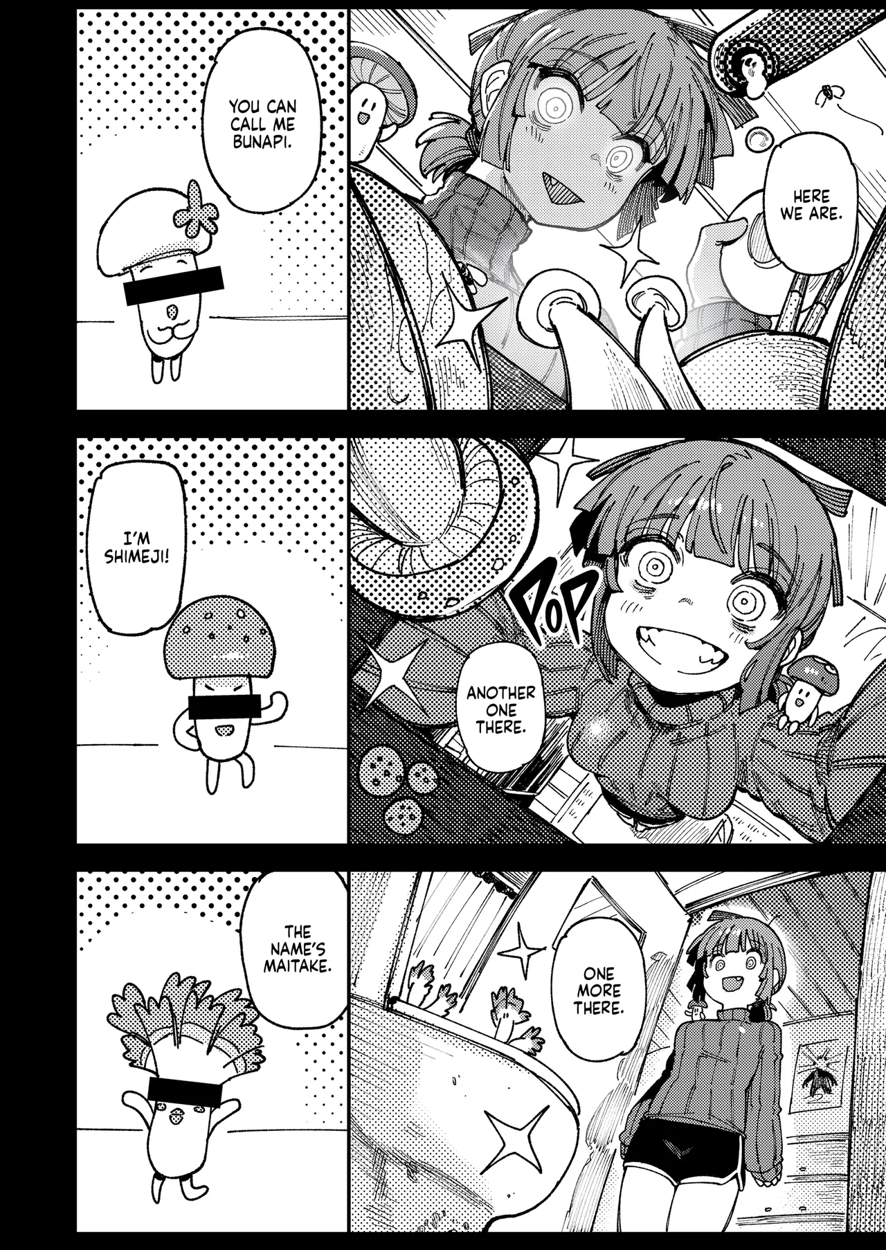 Ie ga Shike Sugite Haete Kita Genkaku Yuuhatsu Suru Kinoko o Goshoku Shite Hatsujou Shita Ato no Are ya Kore | What Happened After My Place Got So Humid It Grew Magic Mushrooms and I Ate Them and Got Super Horny! page 7 full