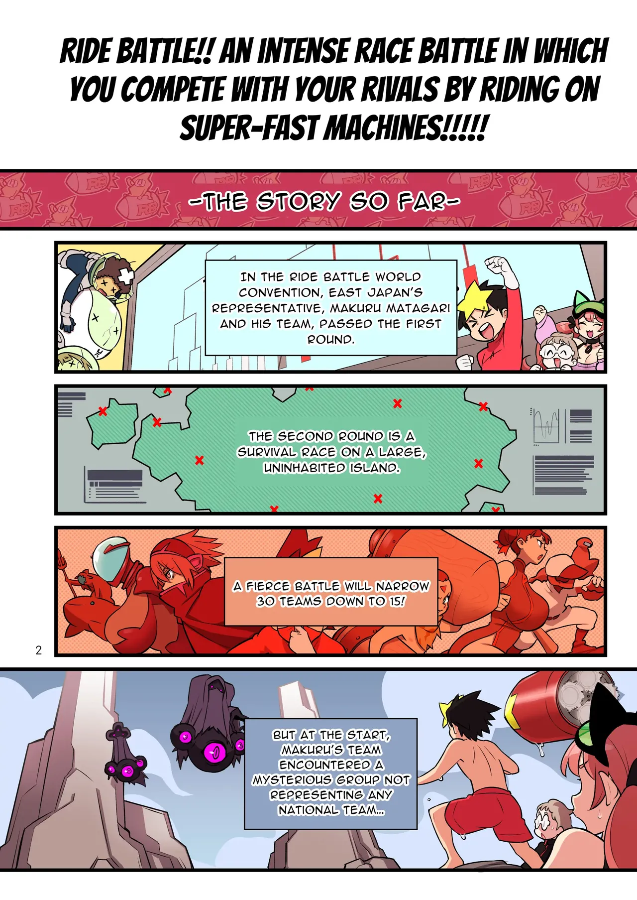 SUPER DENDO RIDE BATTLE page 2 full