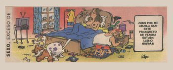 Erotic comic strips cover