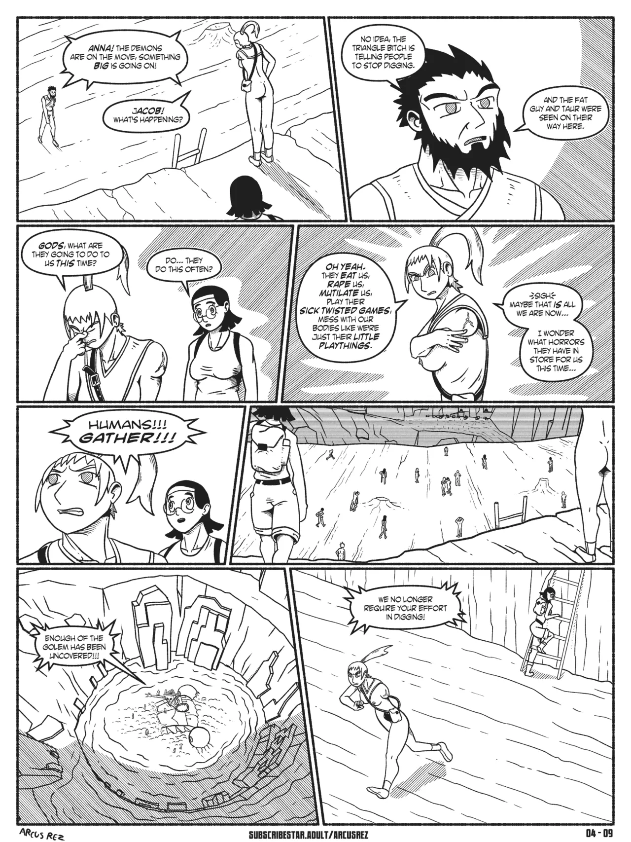 Lilly's Inferno - Chapter 4 - Digging Deeper page 10 full