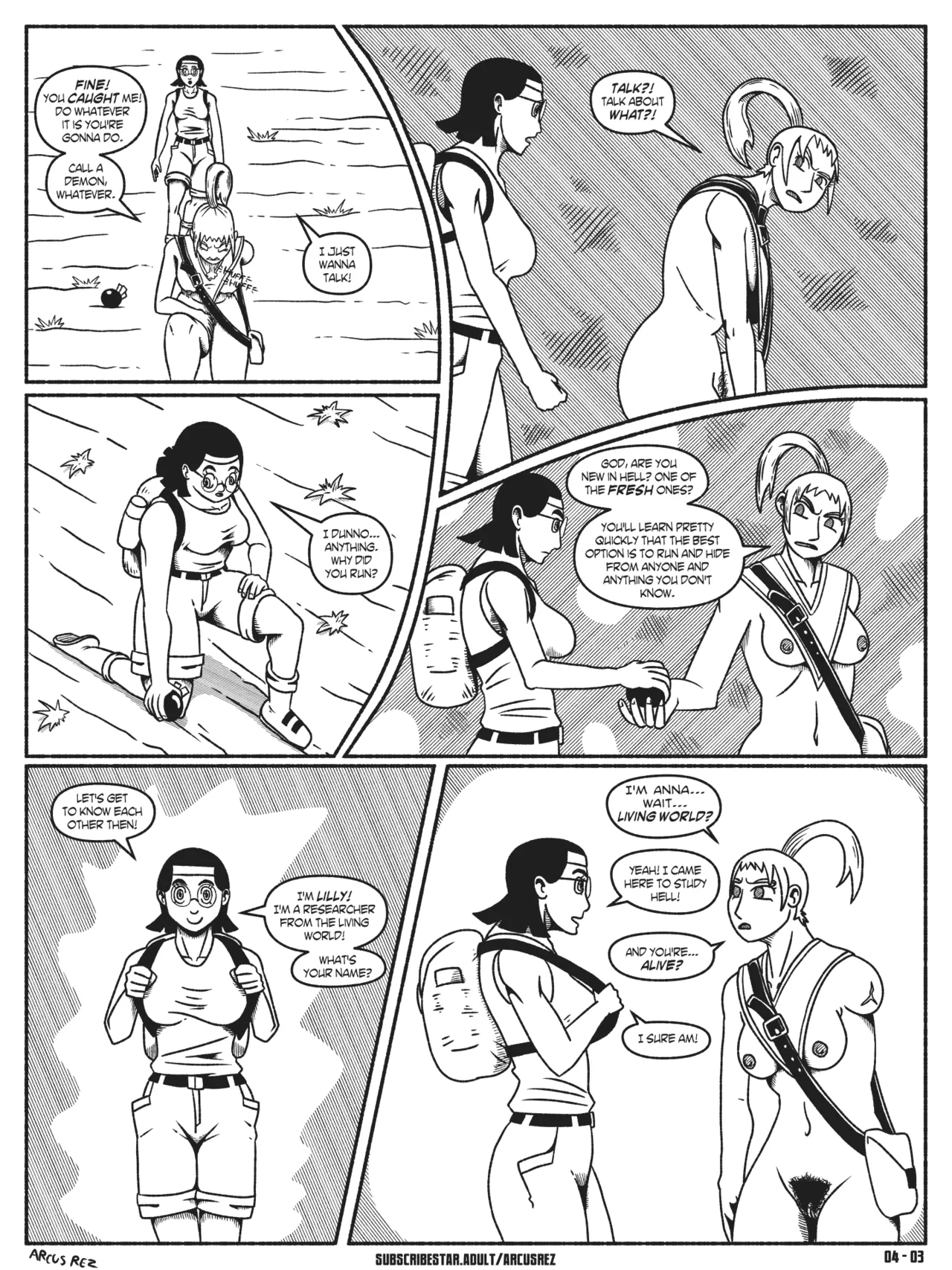 Lilly's Inferno - Chapter 4 - Digging Deeper page 4 full