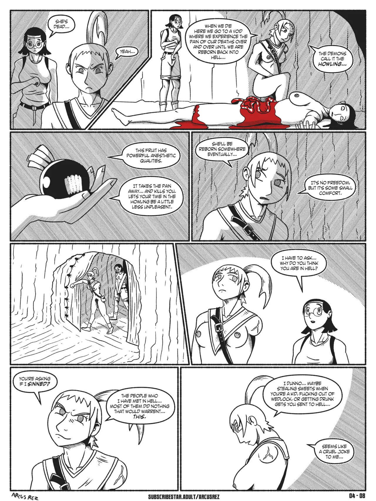 Lilly's Inferno - Chapter 4 - Digging Deeper page 9 full