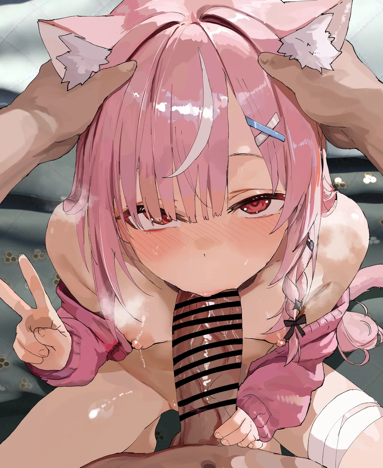 みけ●こちゃんの純愛イラマごっくん騎乗位放尿妊娠検査薬目隠し交尾cg集 page 2 full