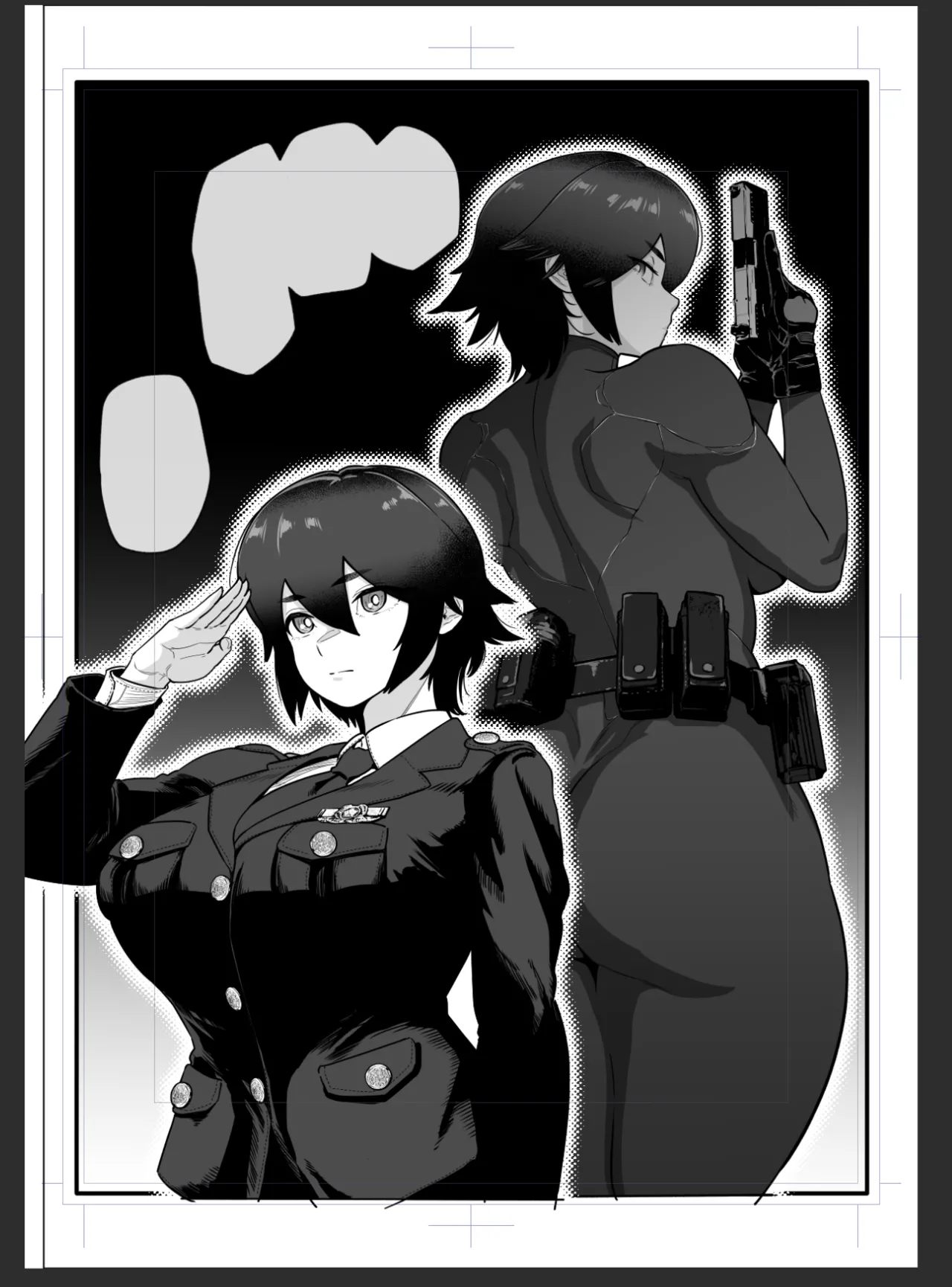 特命捜査官市ヶ谷凛样本+設定画 page 1 full