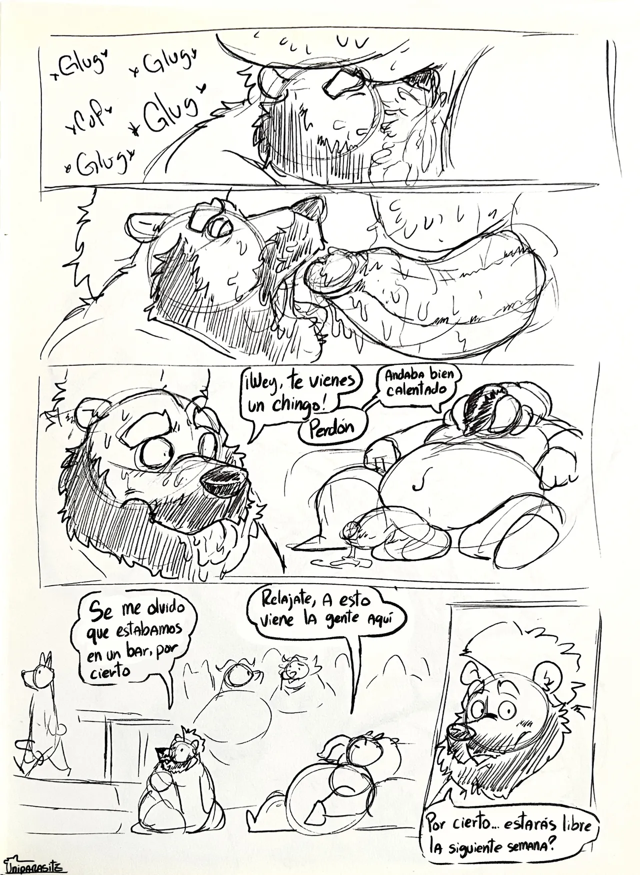 Fling Va A Un Bar page 7 full