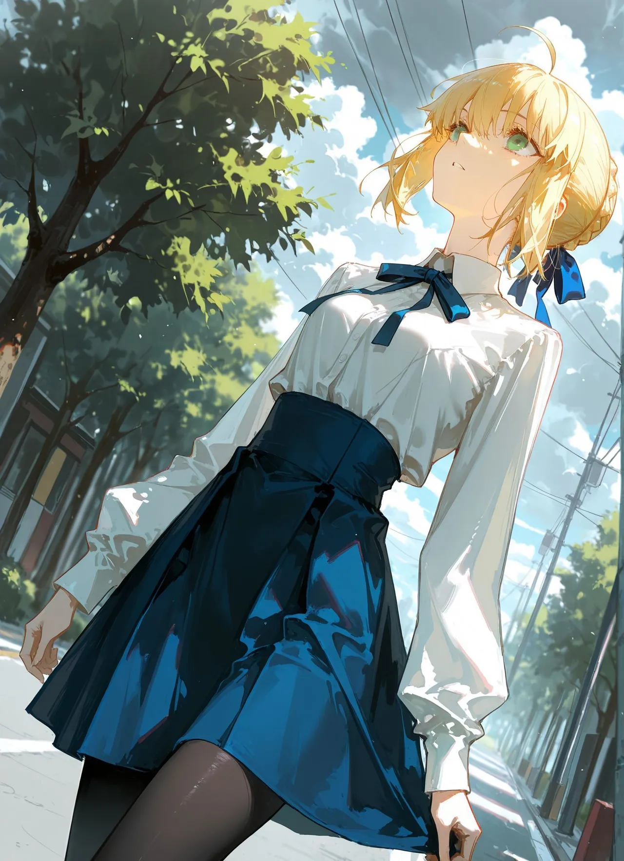 【星柱力】 セイバー、男湯に挑戦 page 2 full