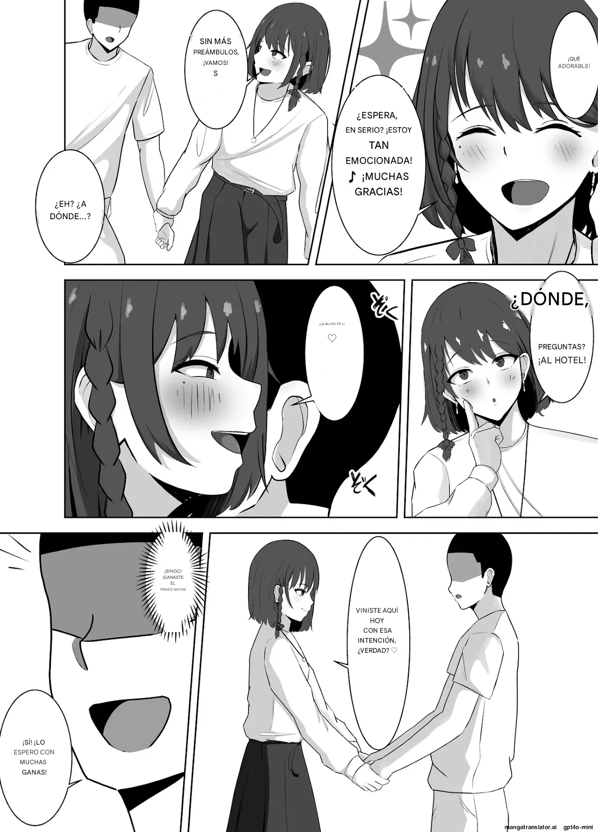 Kane Meate no Josou Danshi ga Seieki Mamire no Maso Buta Chinpo Kurui ni ~Shuuchi Play de Kairaku Ochi~ Español page 3 full