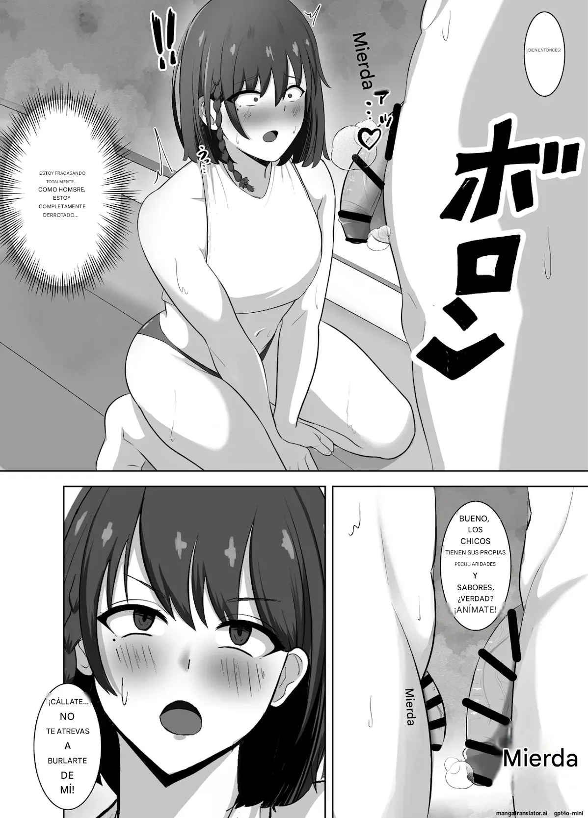 Kane Meate no Josou Danshi ga Seieki Mamire no Maso Buta Chinpo Kurui ni ~Shuuchi Play de Kairaku Ochi~ Español page 7 full