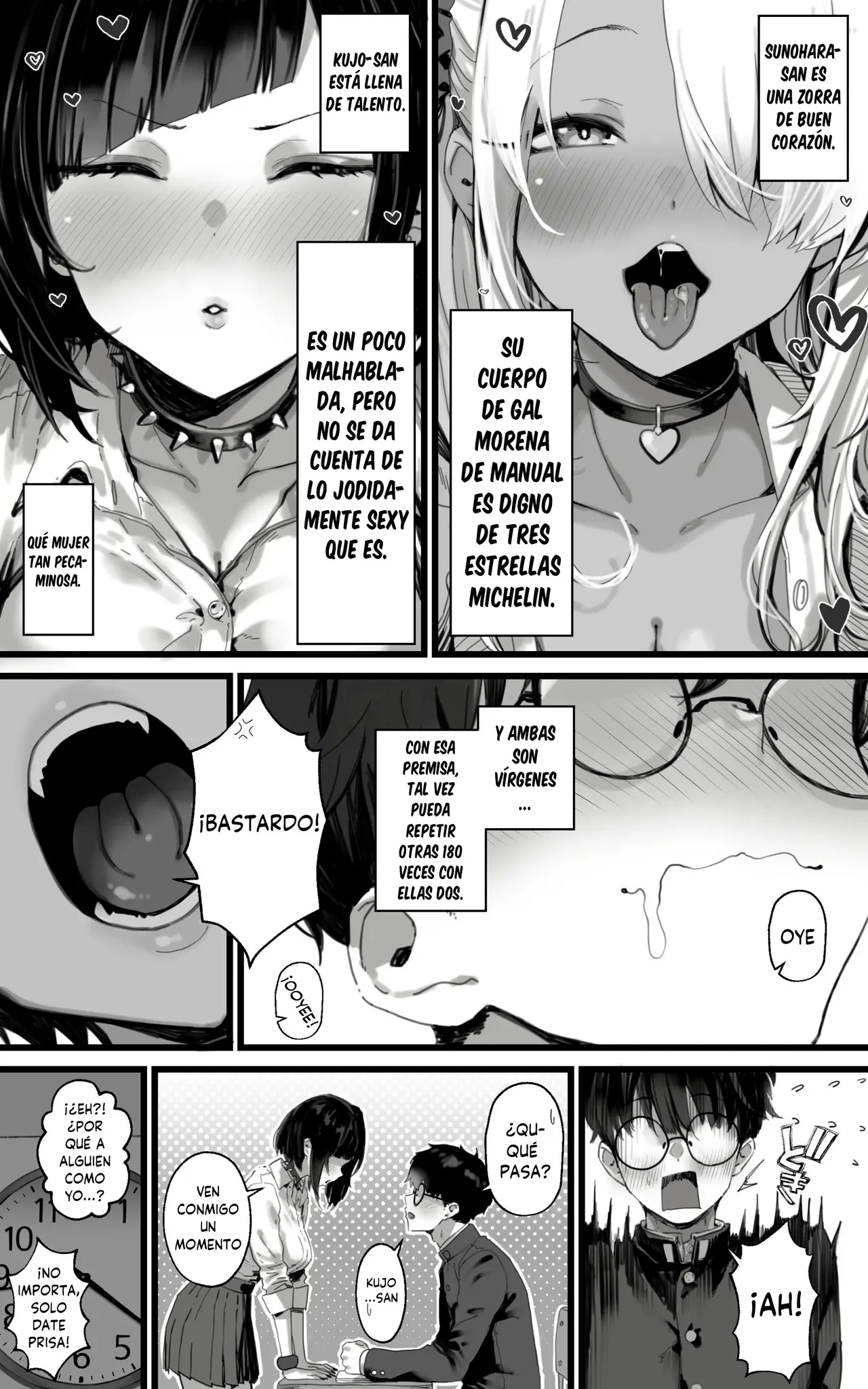 Okazu Gyaru Harem~ Maou-sama ga Kakusei Suru Made Fera mo Paizuri mo 3p mo Nani Kara Nani Made Zenshin Zenrei de Gohoushi Itashimasu!! | El Harem de Gyarus que son Material de Paja page 4 full