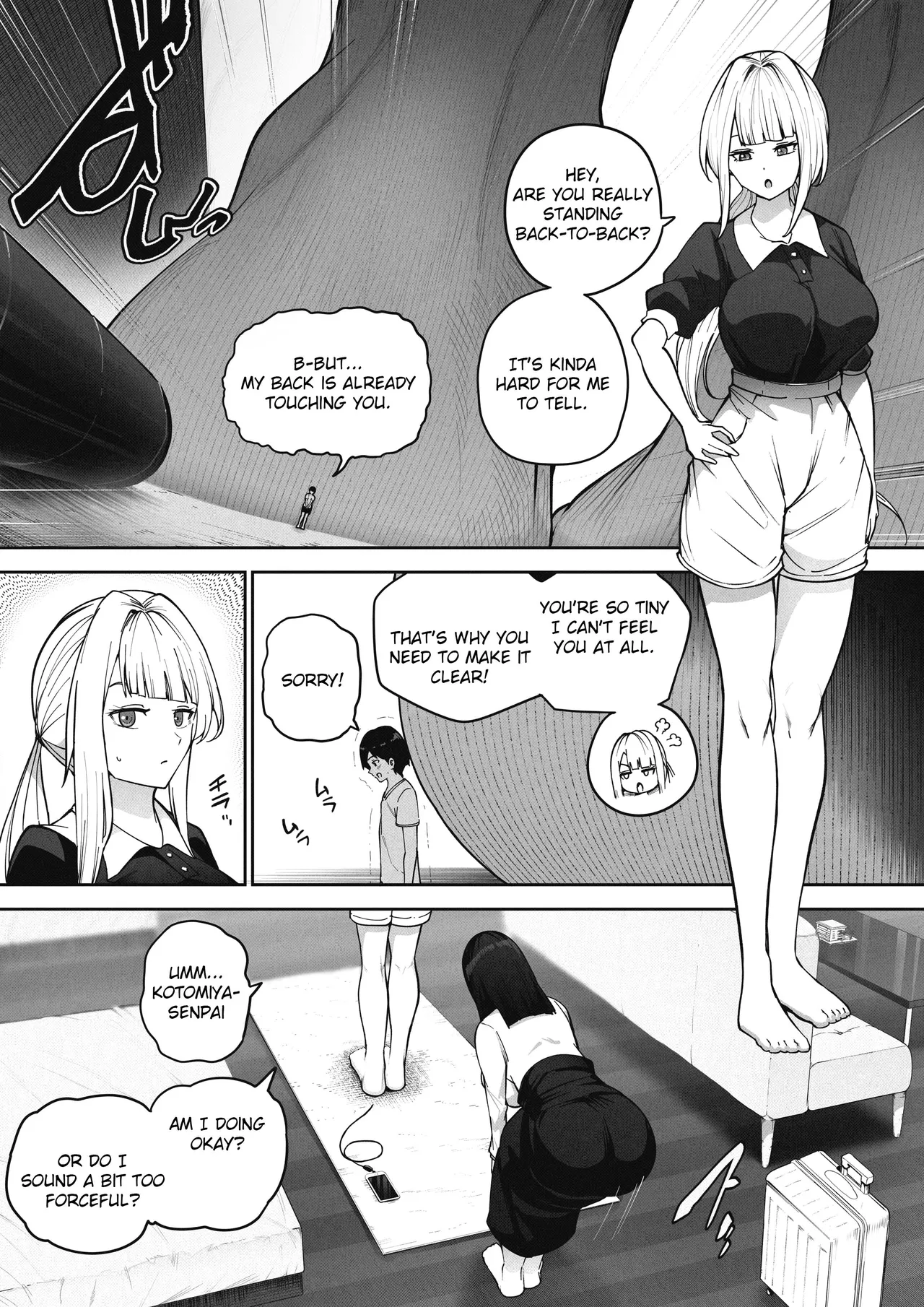 Kyodai Musume no Ie ni Koyou Sareta Kekka 3 | Hired by a Giant Girl 3 page 9 full