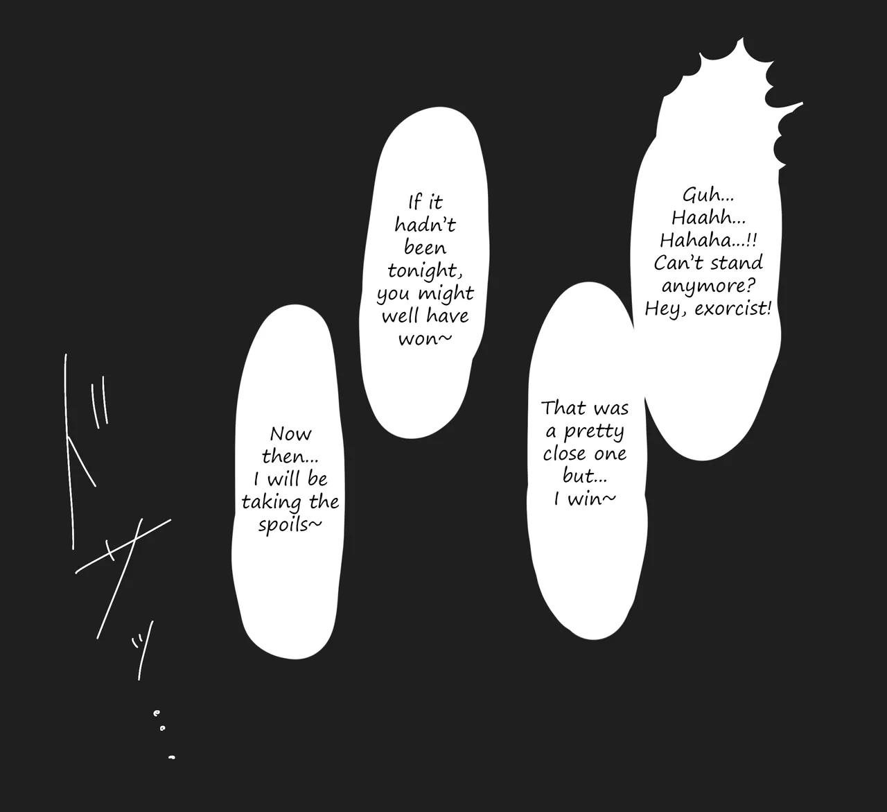 "It feels like I've been walking down the same path this whole time..." page 3 full