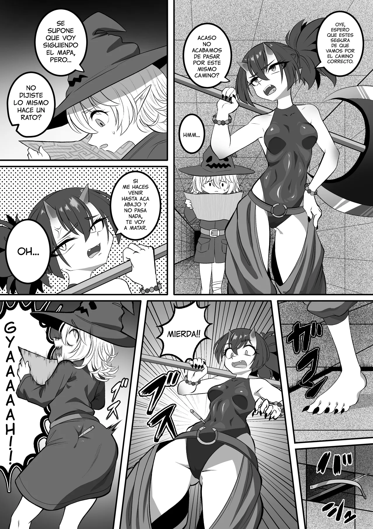 Weight gain Trap Dungeon page 1 full