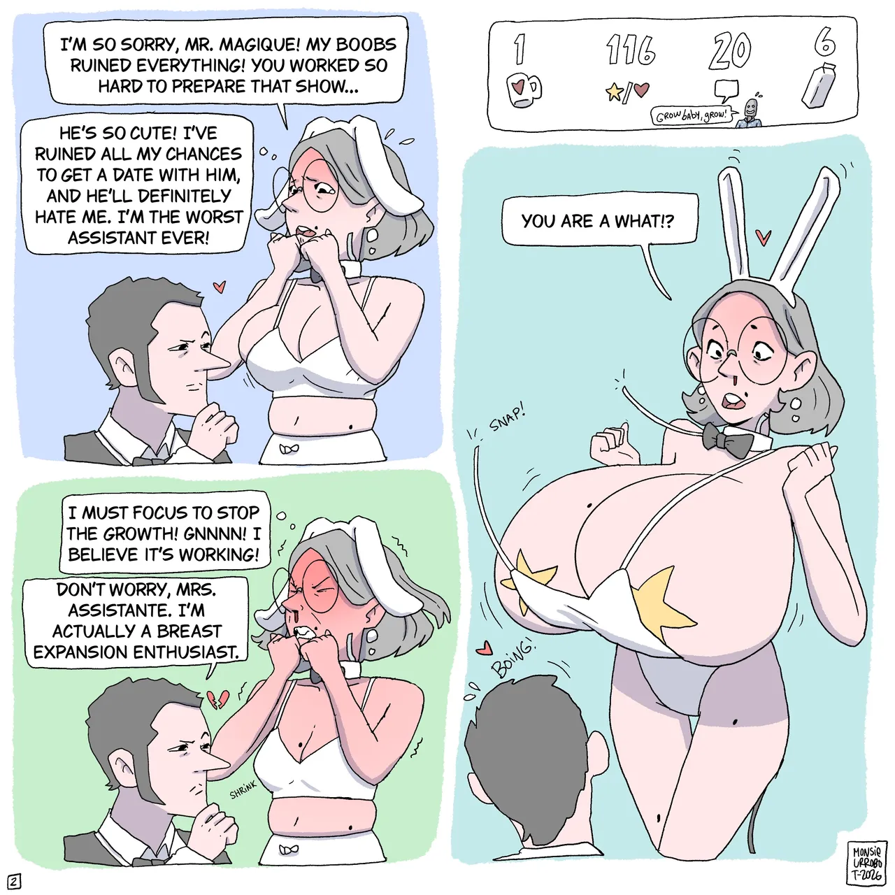 The magic trick + cosmic pandemic by monsieur robot page 2 full